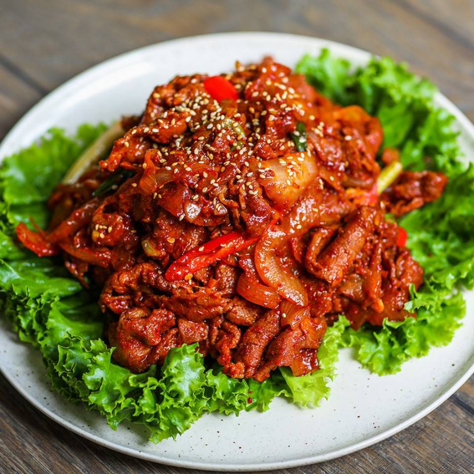 Spicy bulgogi Spicy bulgogi