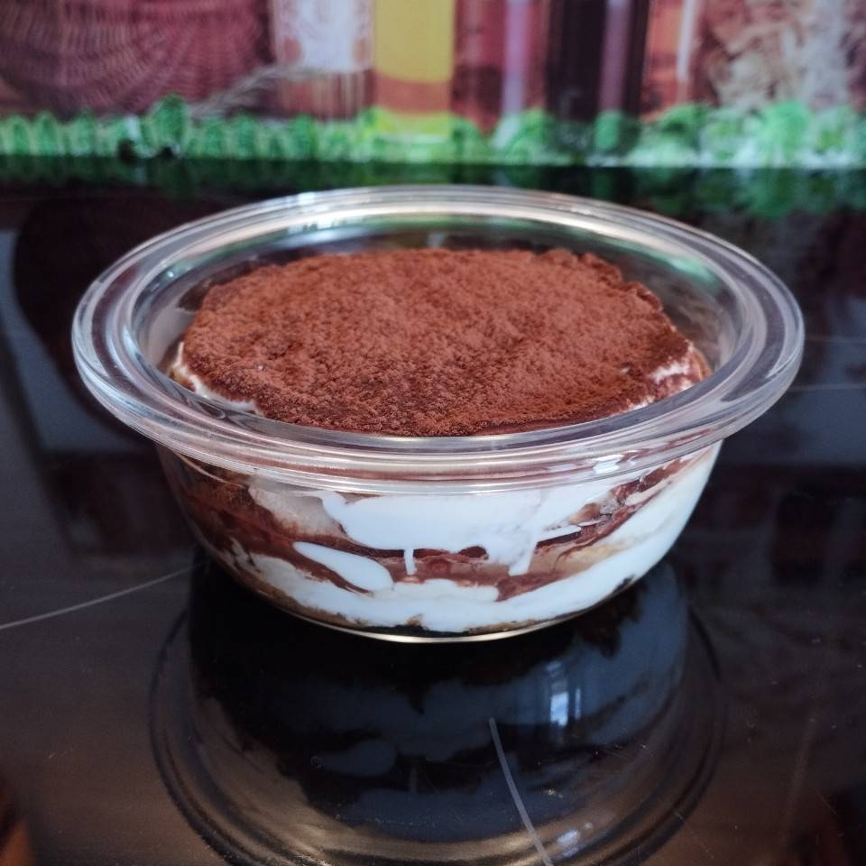 Tiramisú saludable Tiramisú saludable