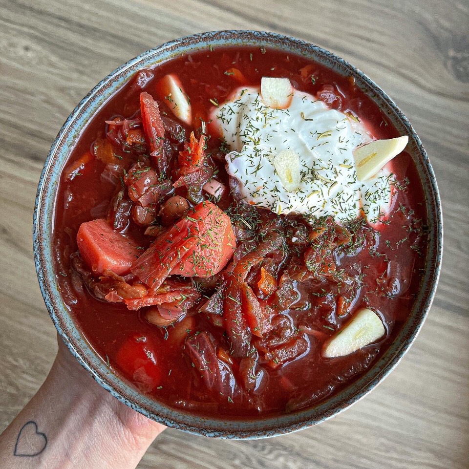 Borsch/борщ vegano Borsch/борщ vegano