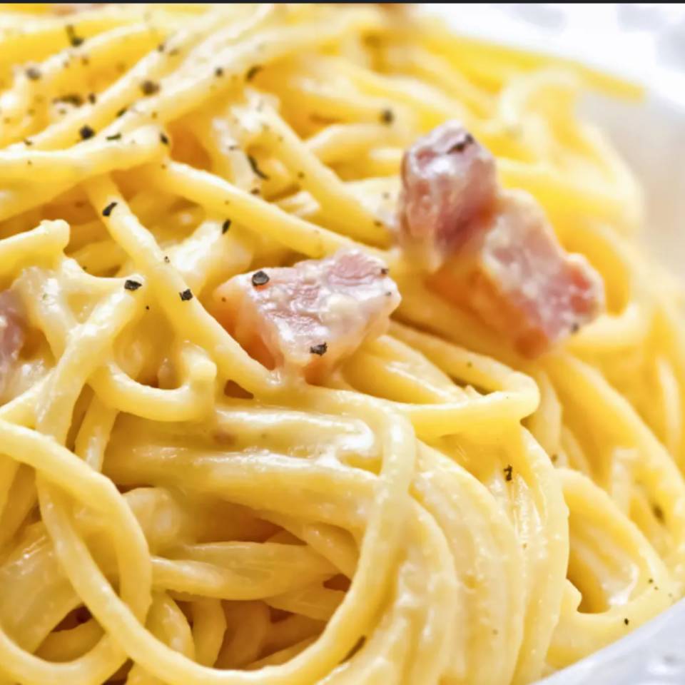 Pasta carbonara Pasta carbonara