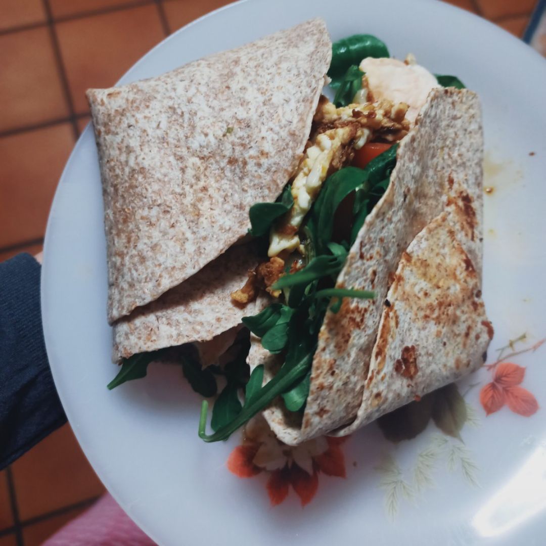 WRAP DE POLLO馃尞 WRAP DE POLLO馃尞