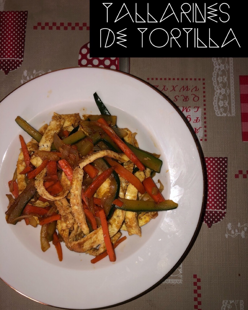 Tallarines de Tortilla Tallarines de Tortilla
