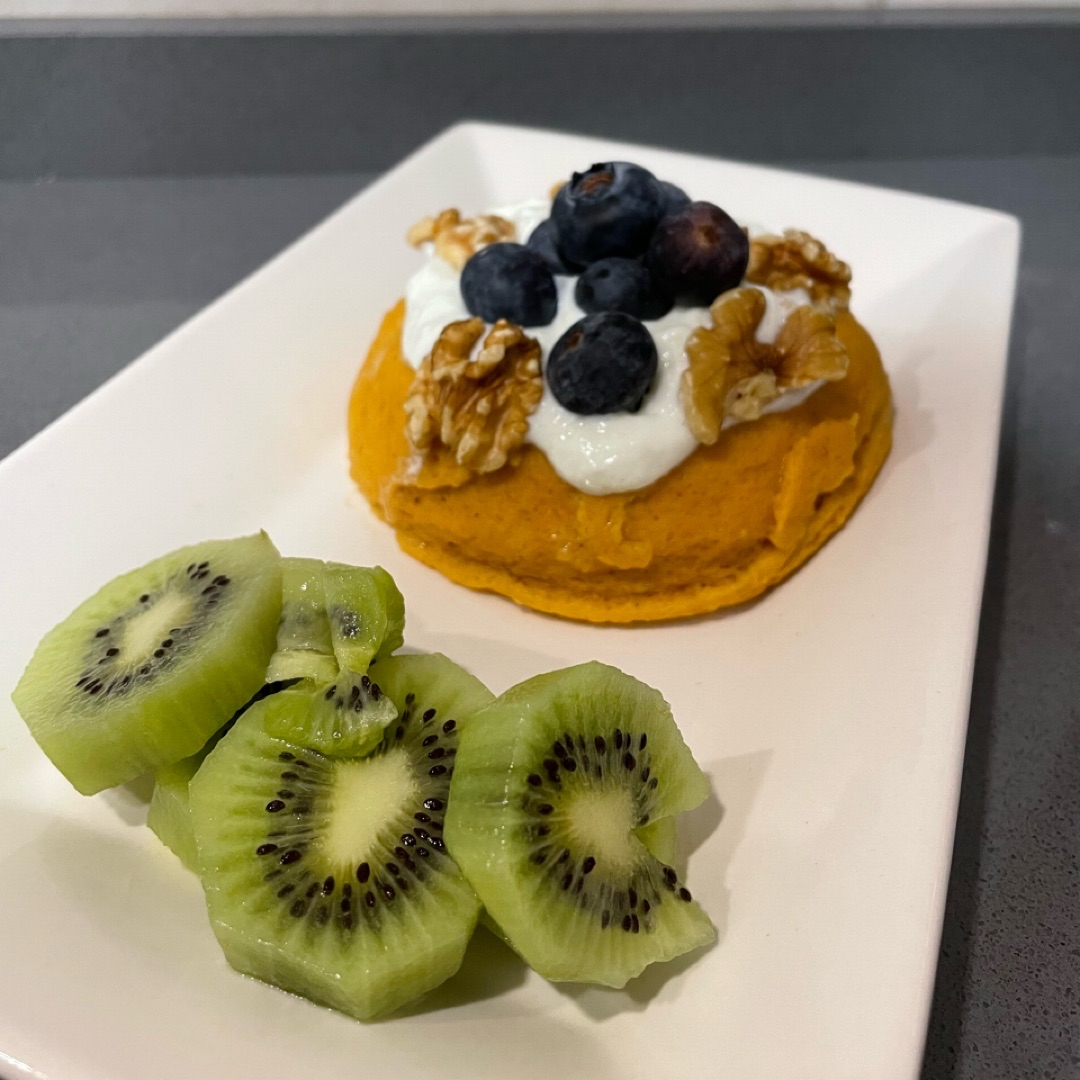 Bizcocho de calabaza asada 🎃 Paso 5 Bizcocho de calabaza asada 🎃 Paso 5