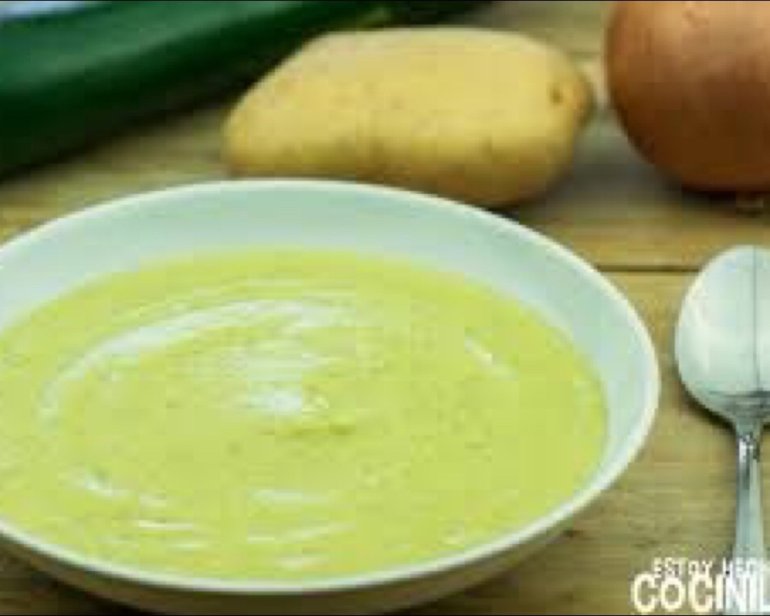 Sopa de calabacin Sopa de calabacin