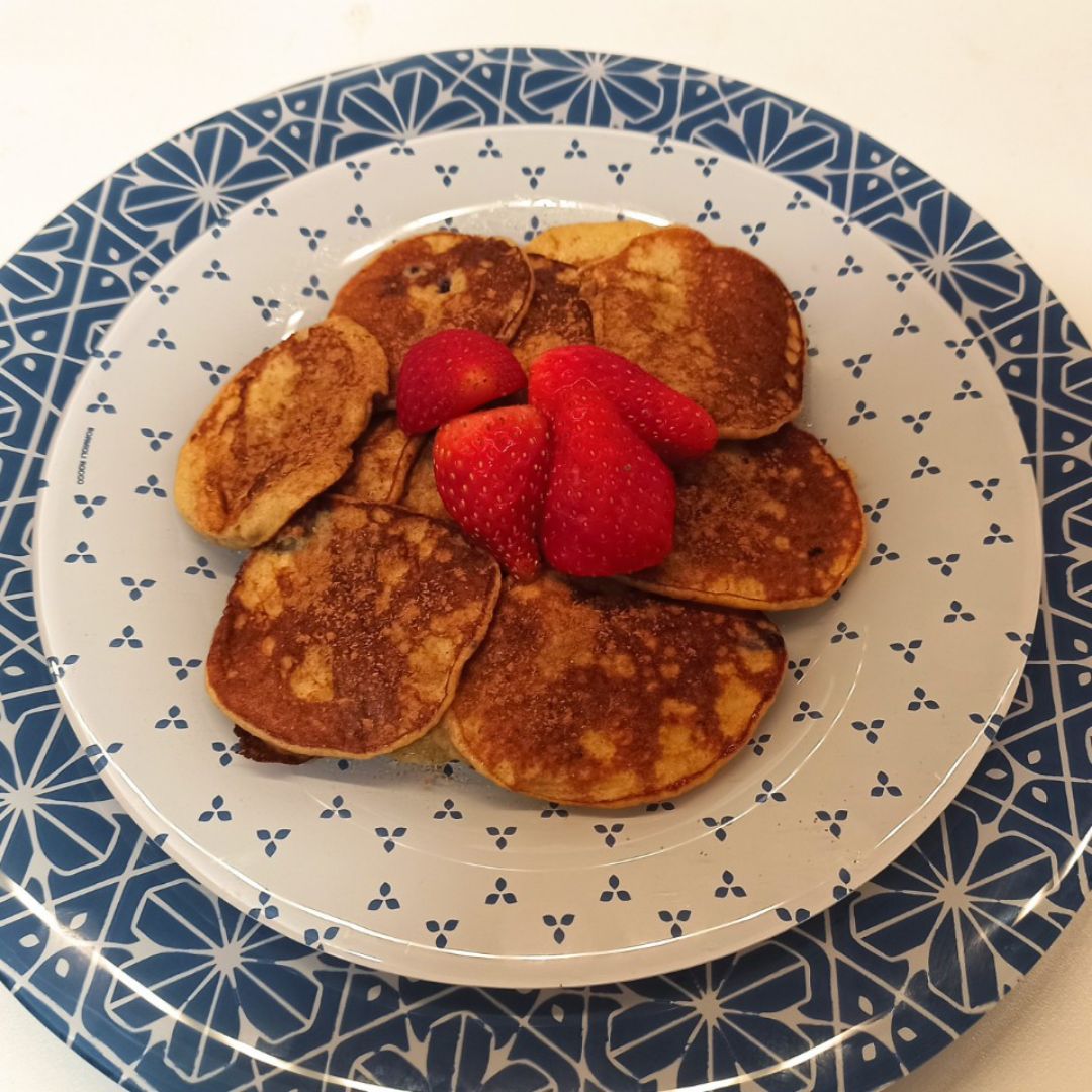 Tortitas de plátano Tortitas de plátano