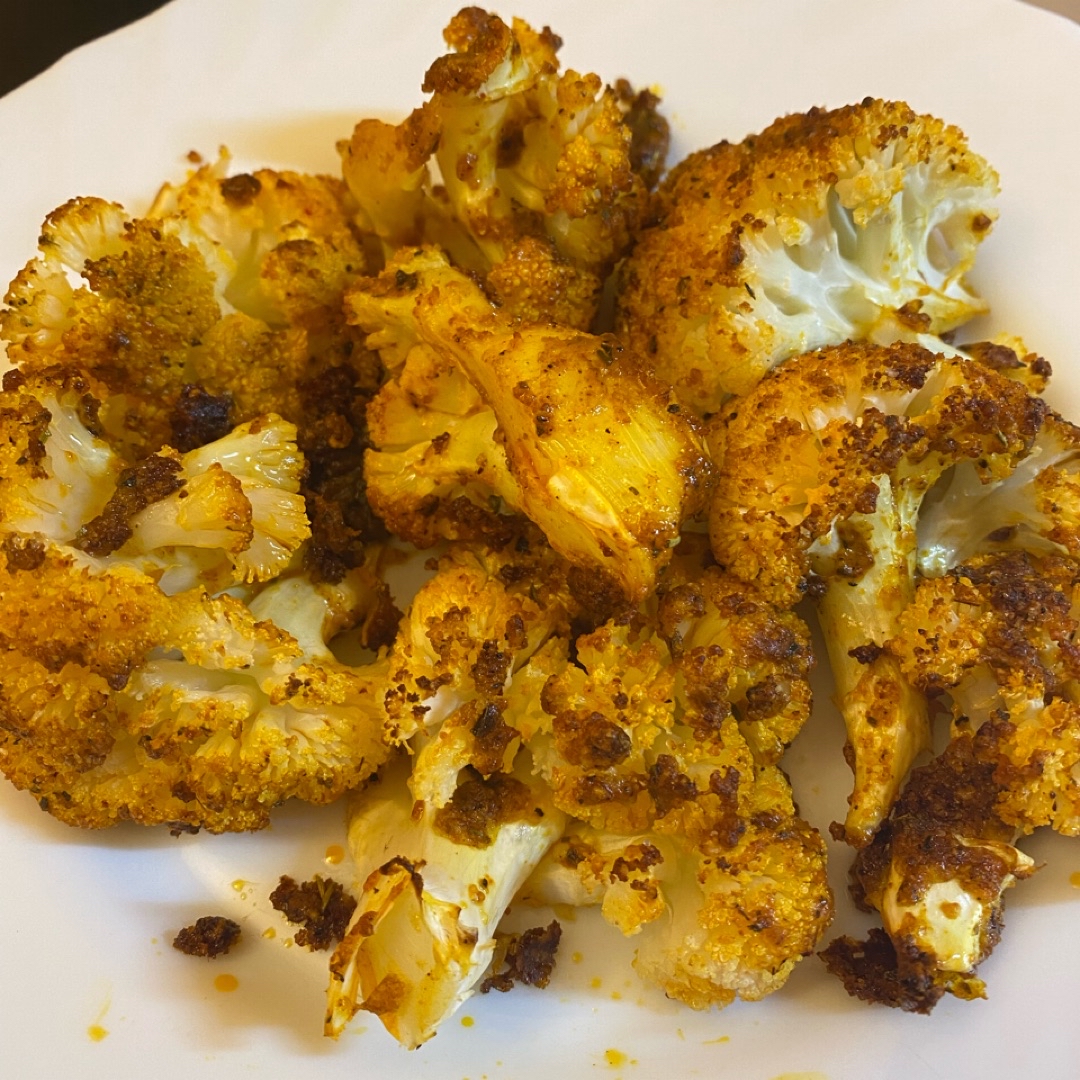 Coliflor al curry Coliflor al curry