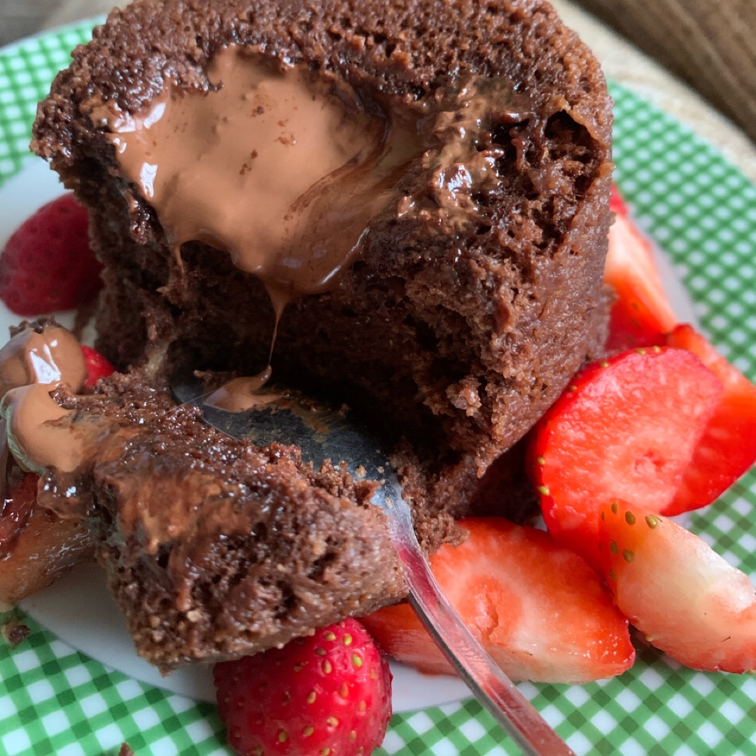 Brownie protéico express