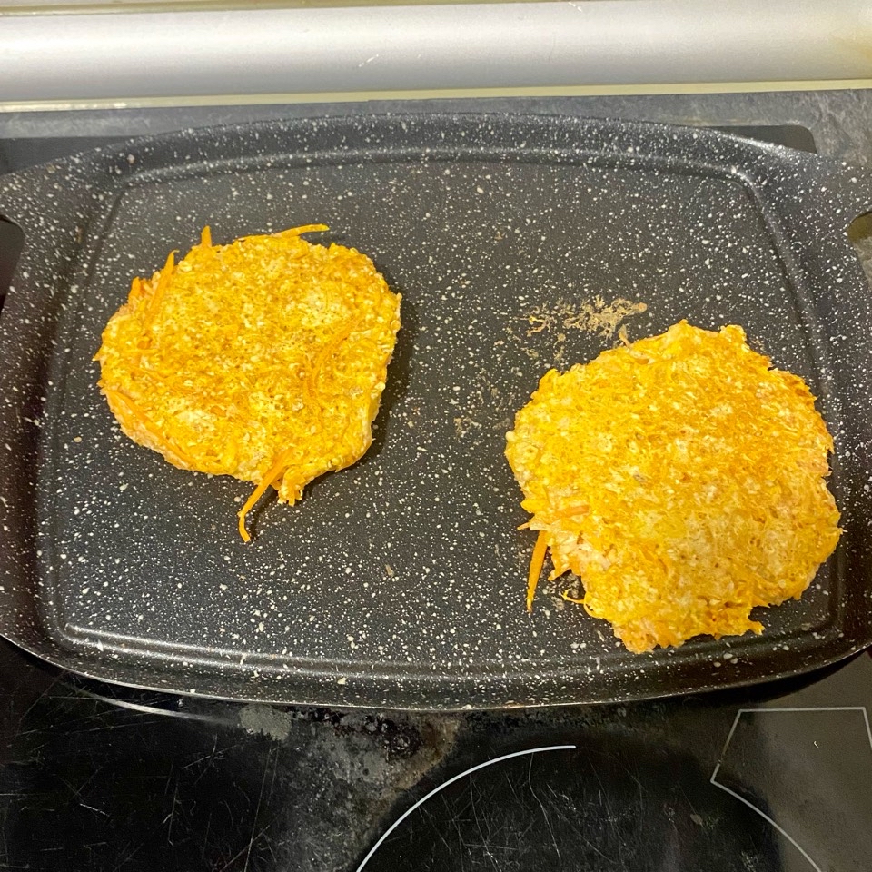 Hamburguesa de avena y zanahoria Hamburguesa de avena y zanahoria
