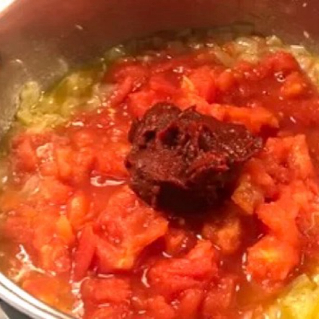 Lasaña de soja texturizada Paso 5