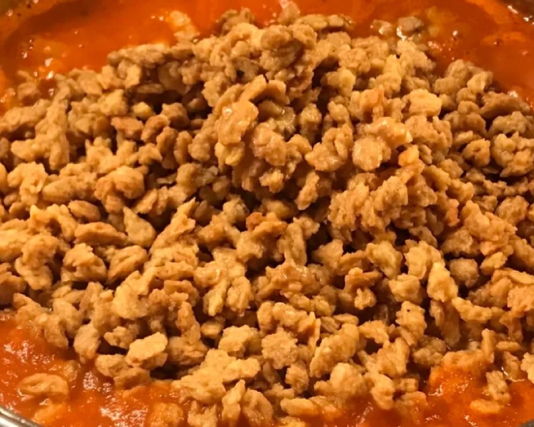 Lasaña de soja texturizada Paso 7