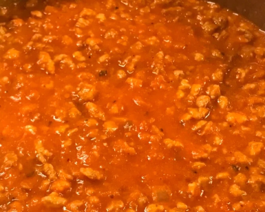 Lasaña de soja texturizada Paso 7