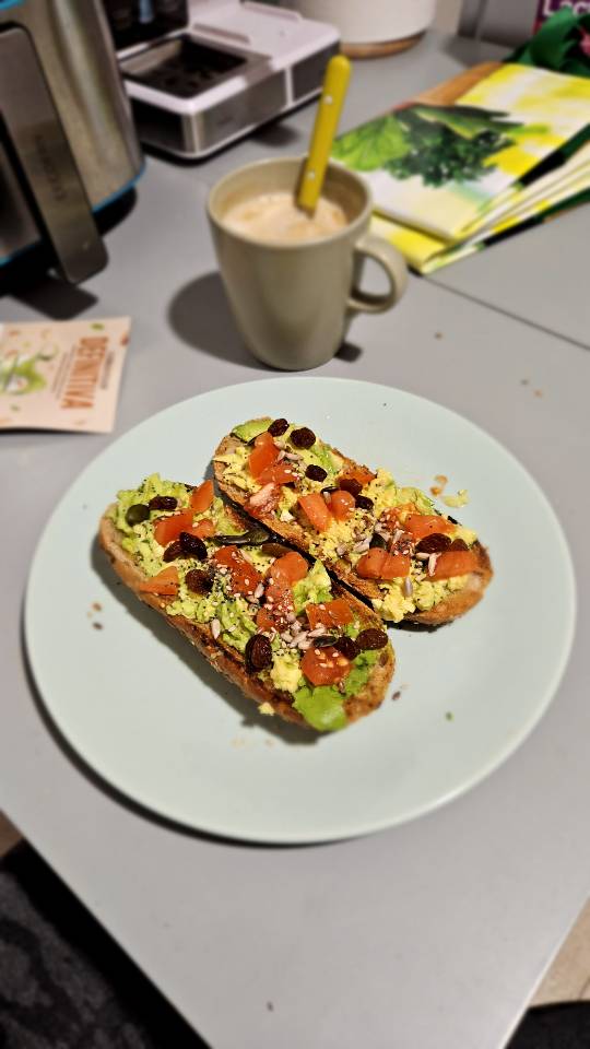 Tostada Aguacate Tostada Aguacate