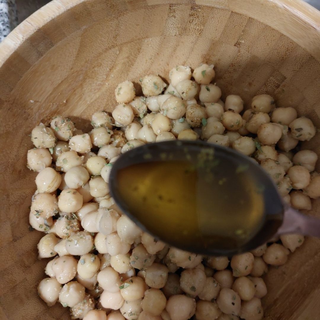 Snacks de garbanzos Paso 1 Snacks de garbanzos Paso 1
