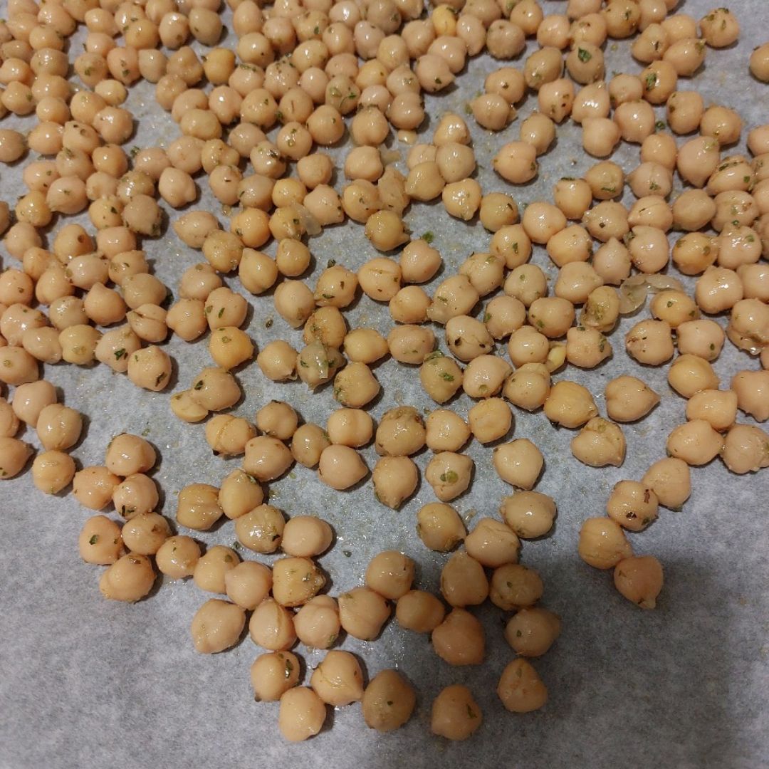 Snacks de garbanzos Paso 2 Snacks de garbanzos Paso 2