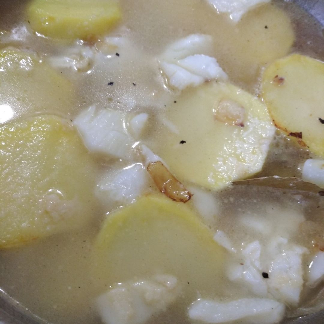 Patatas con bacalao Paso 3 Patatas con bacalao Paso 3