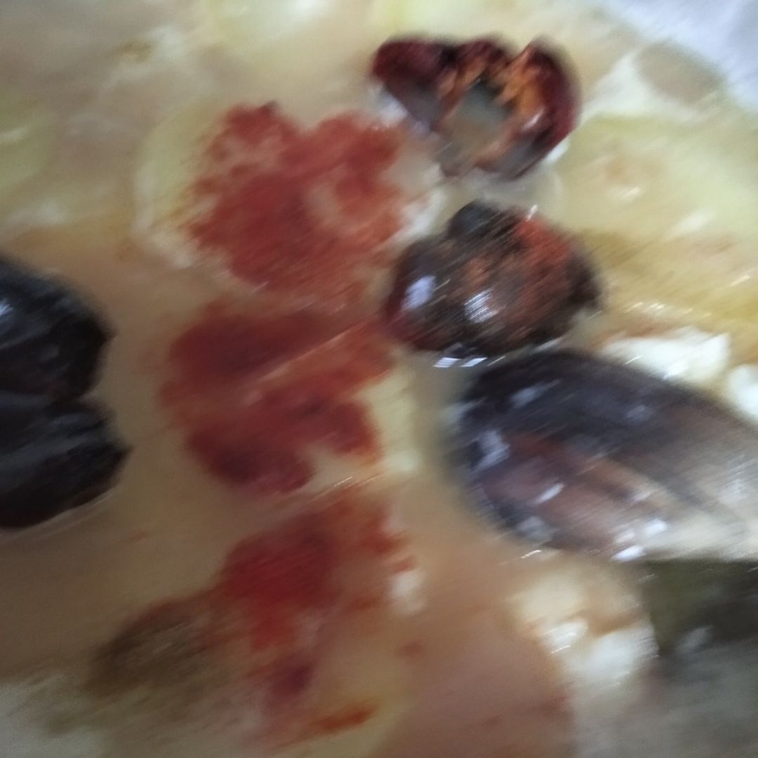 Patatas con bacalao Paso 3 Patatas con bacalao Paso 3