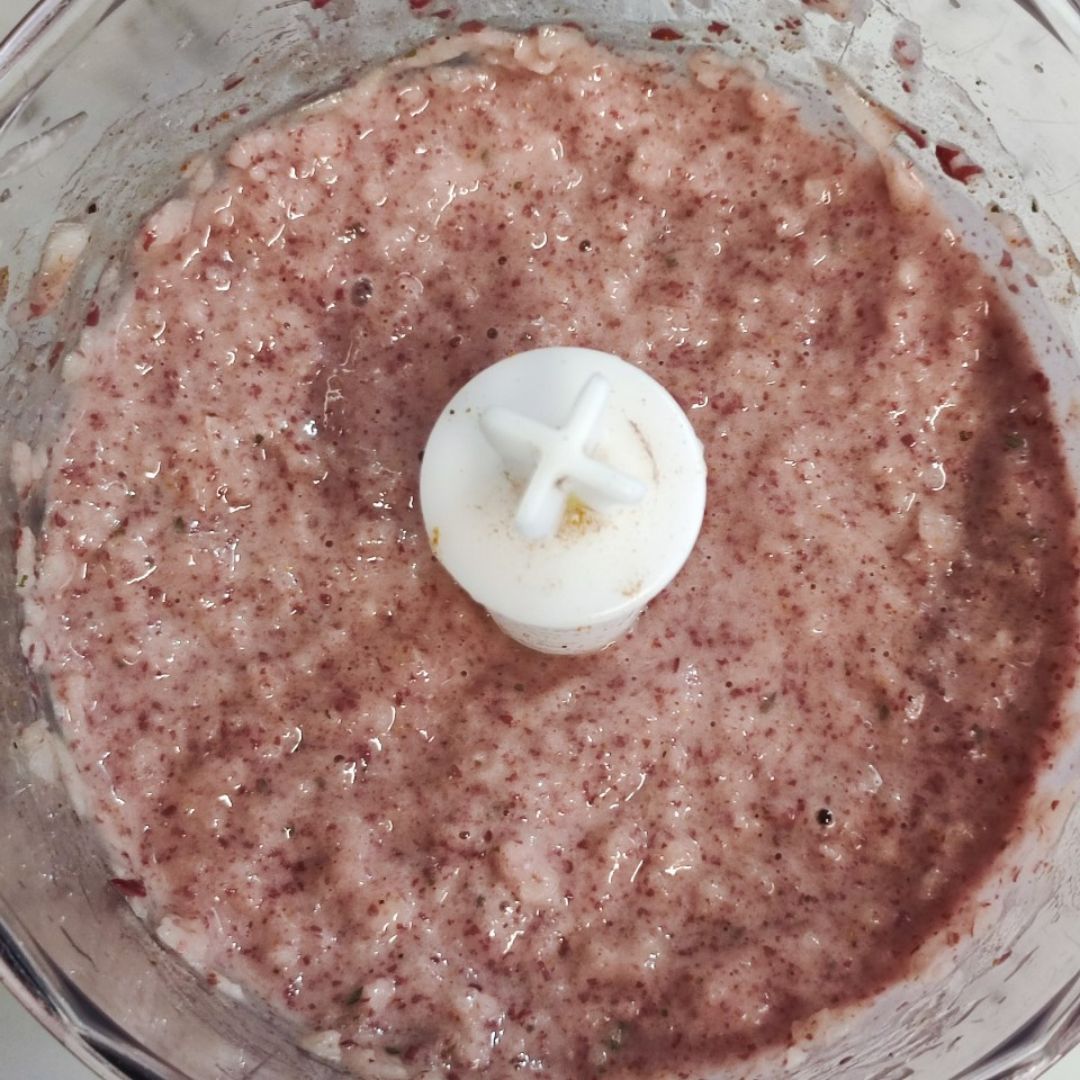 "Gallefel" de alubias rojas y harina de arroz 🫘🍚 Paso 5 "Gallefel" de alubias rojas y harina de arroz 🫘🍚 Paso 5