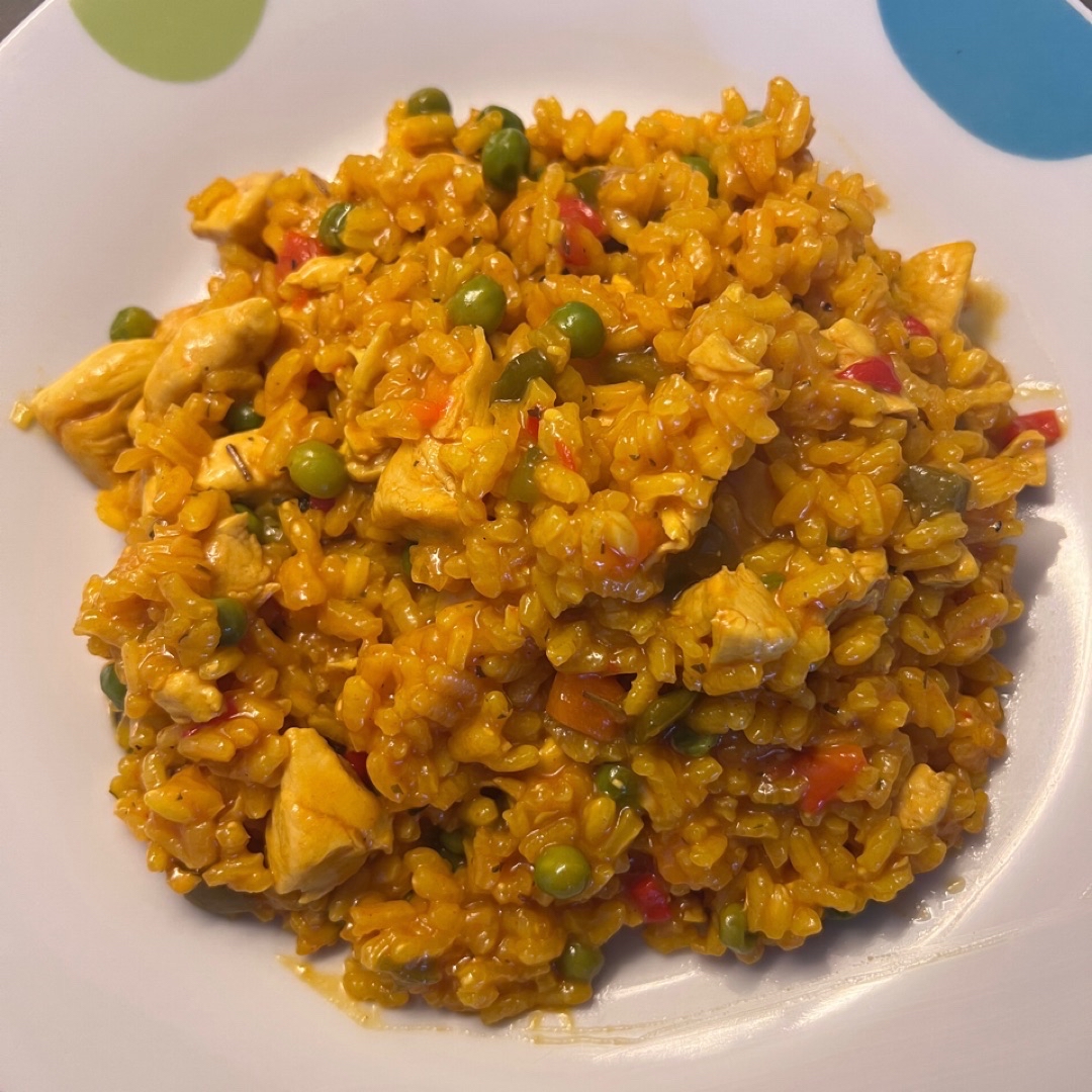 Arroz meloso con pollo Arroz meloso con pollo