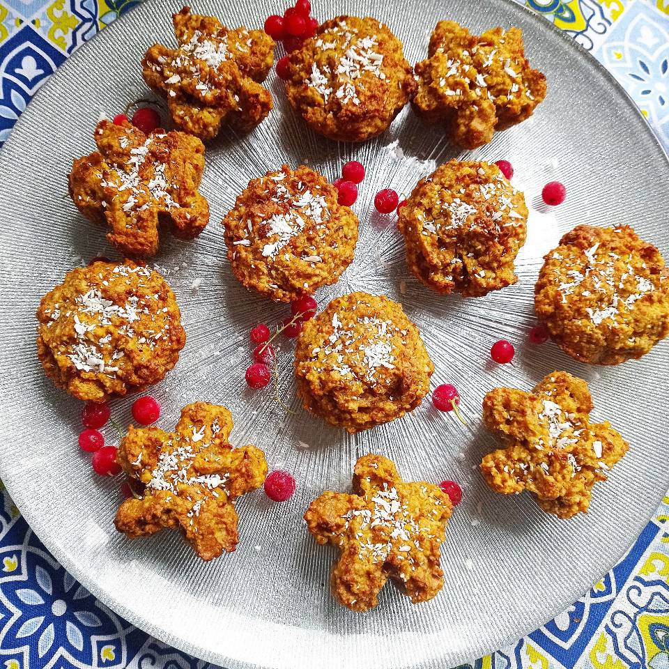 Mini marquesas de calabaza 🎃 saludables 