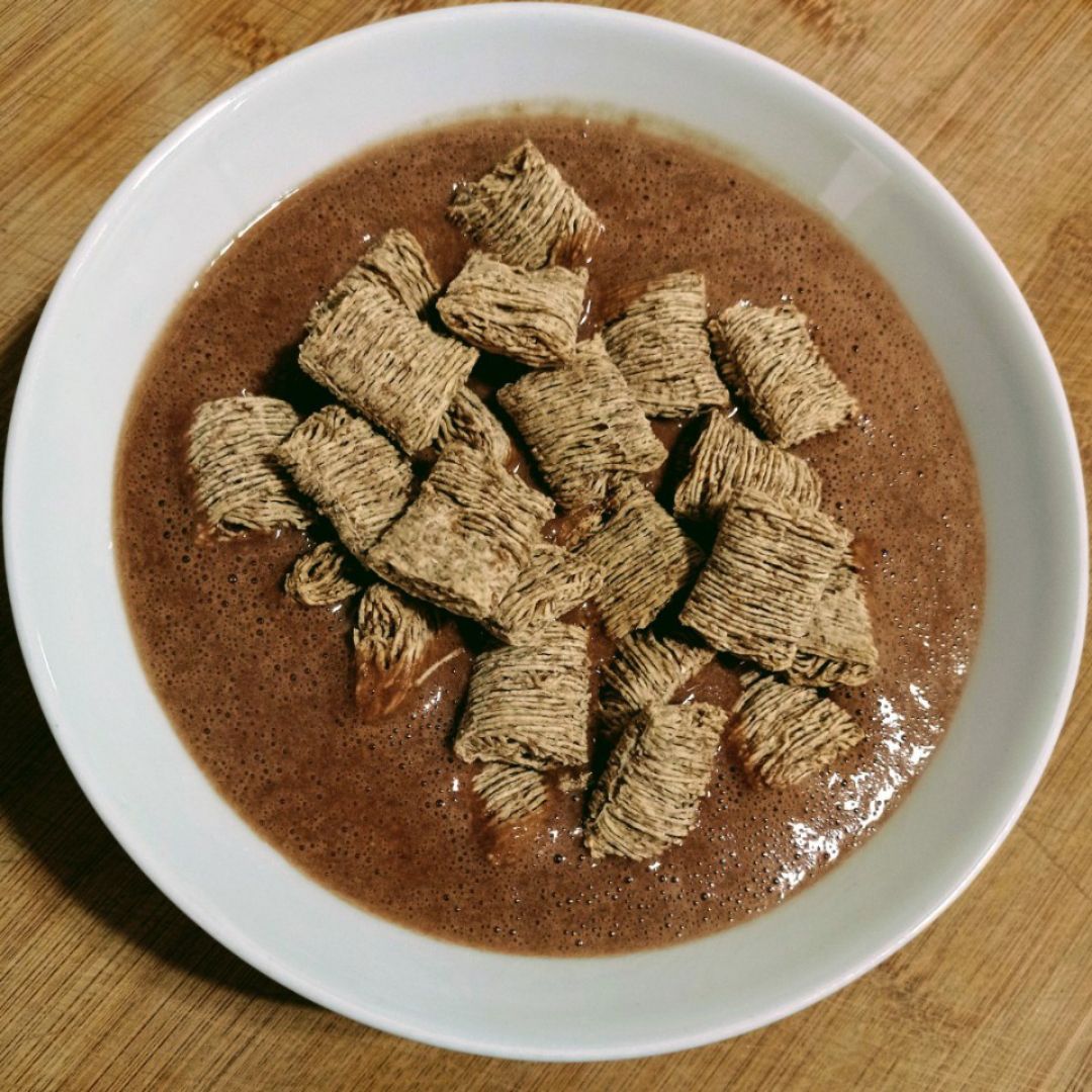 Cereales 100% trigo con leche chocolateada realfood Cereales 100% trigo con leche chocolateada realfood