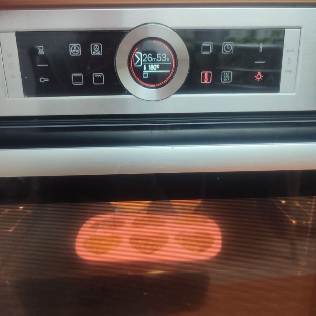Muffins de calabaza y manzana  Paso 5