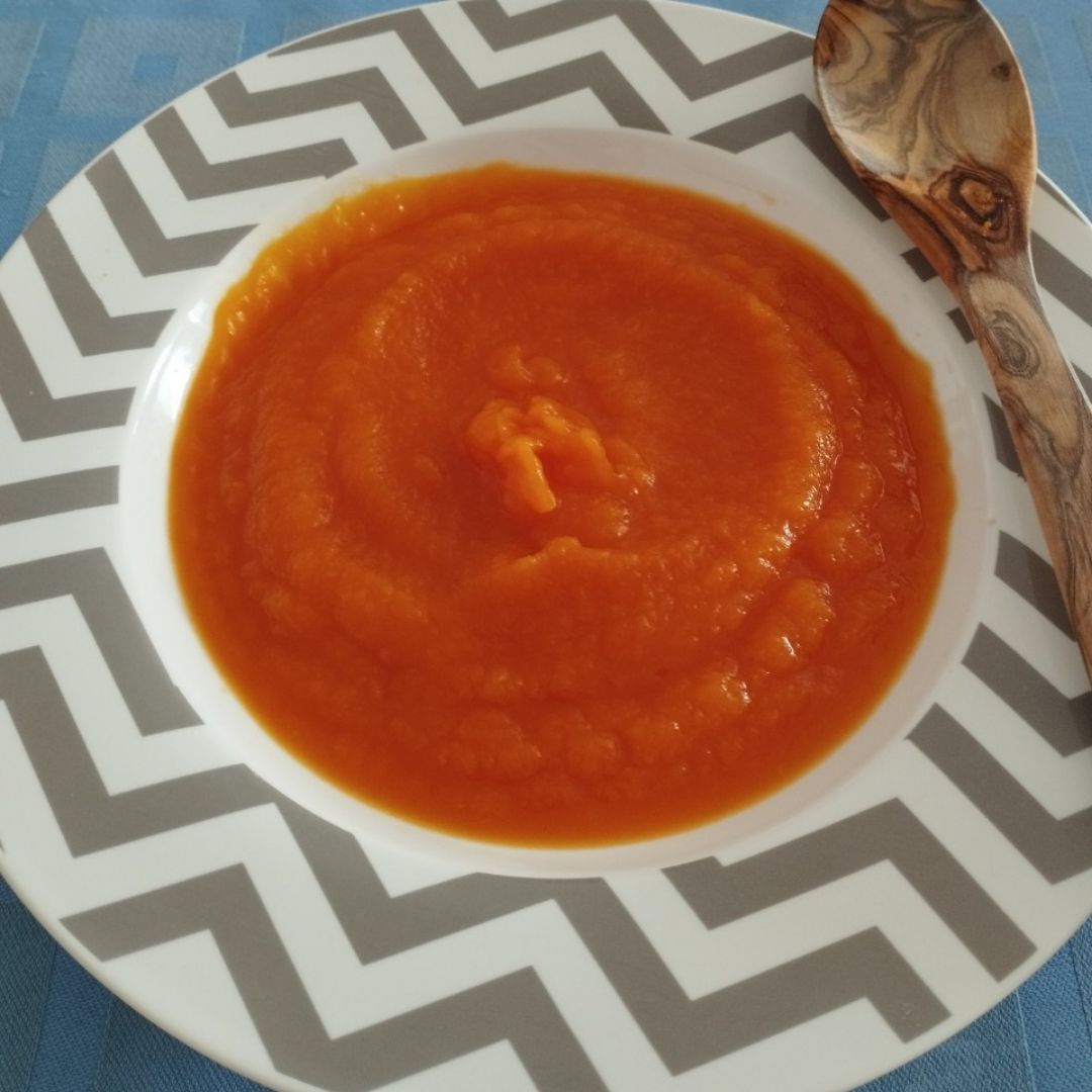 🍁Crema/puré de calabaza y zanahoria 🎃🥕 🍁Crema/puré de calabaza y zanahoria 🎃🥕