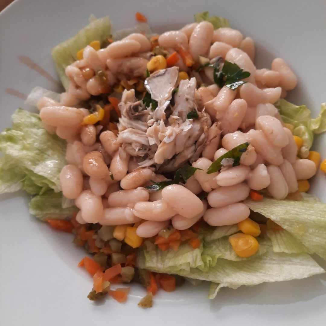 Ensalada rápida de alubias