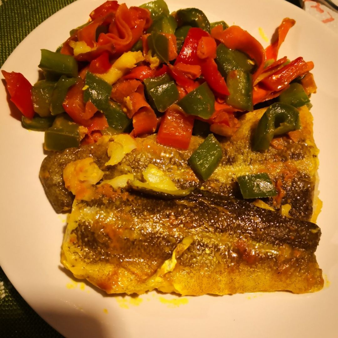 Bacalao con verduras Bacalao con verduras