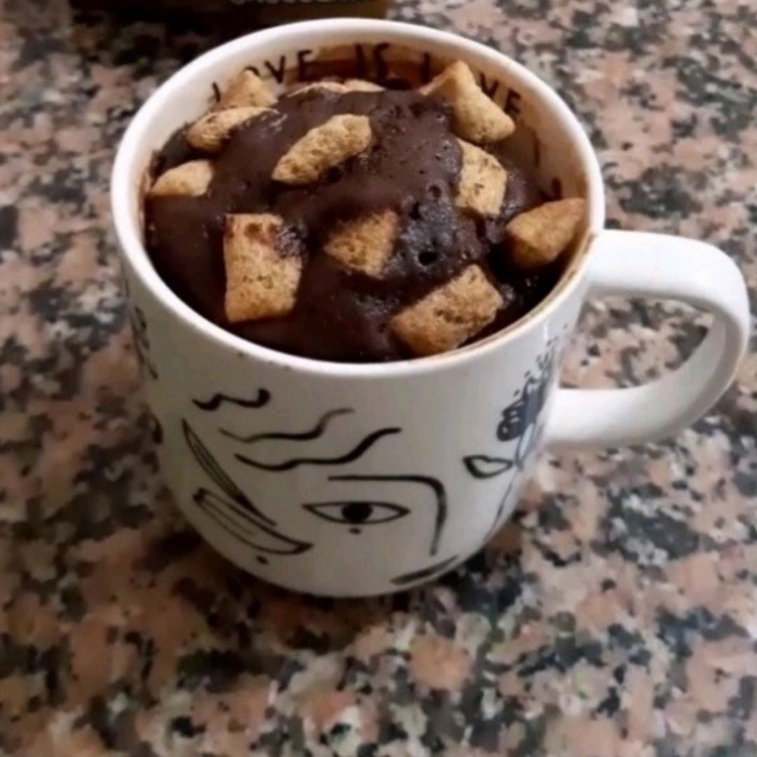 Brownie esponjoso con cereales:) Brownie esponjoso con cereales:)