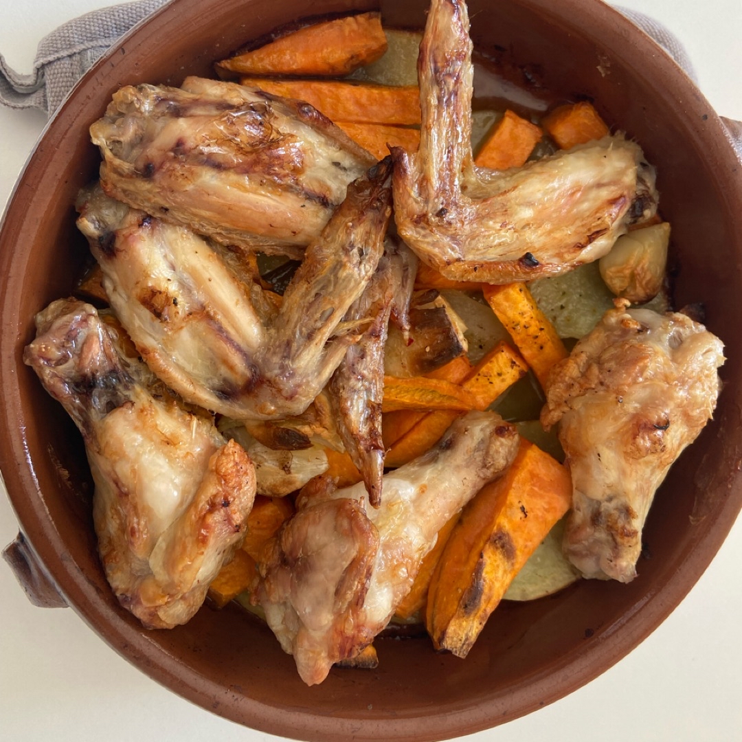 Pollo al horno exprés Pollo al horno exprés