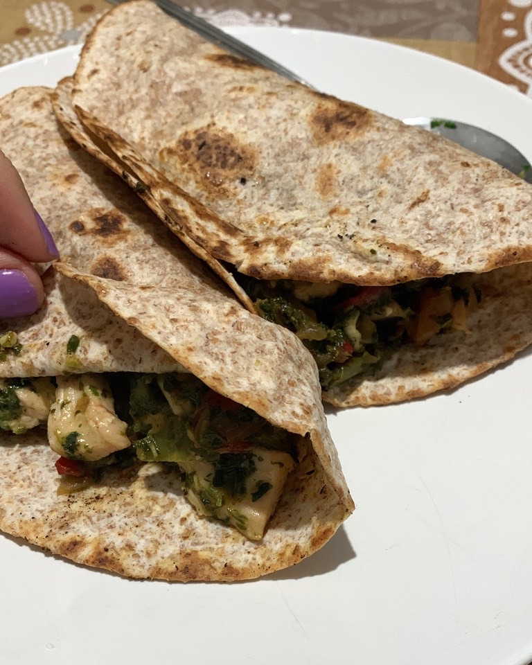 Fajitas de pavo 
