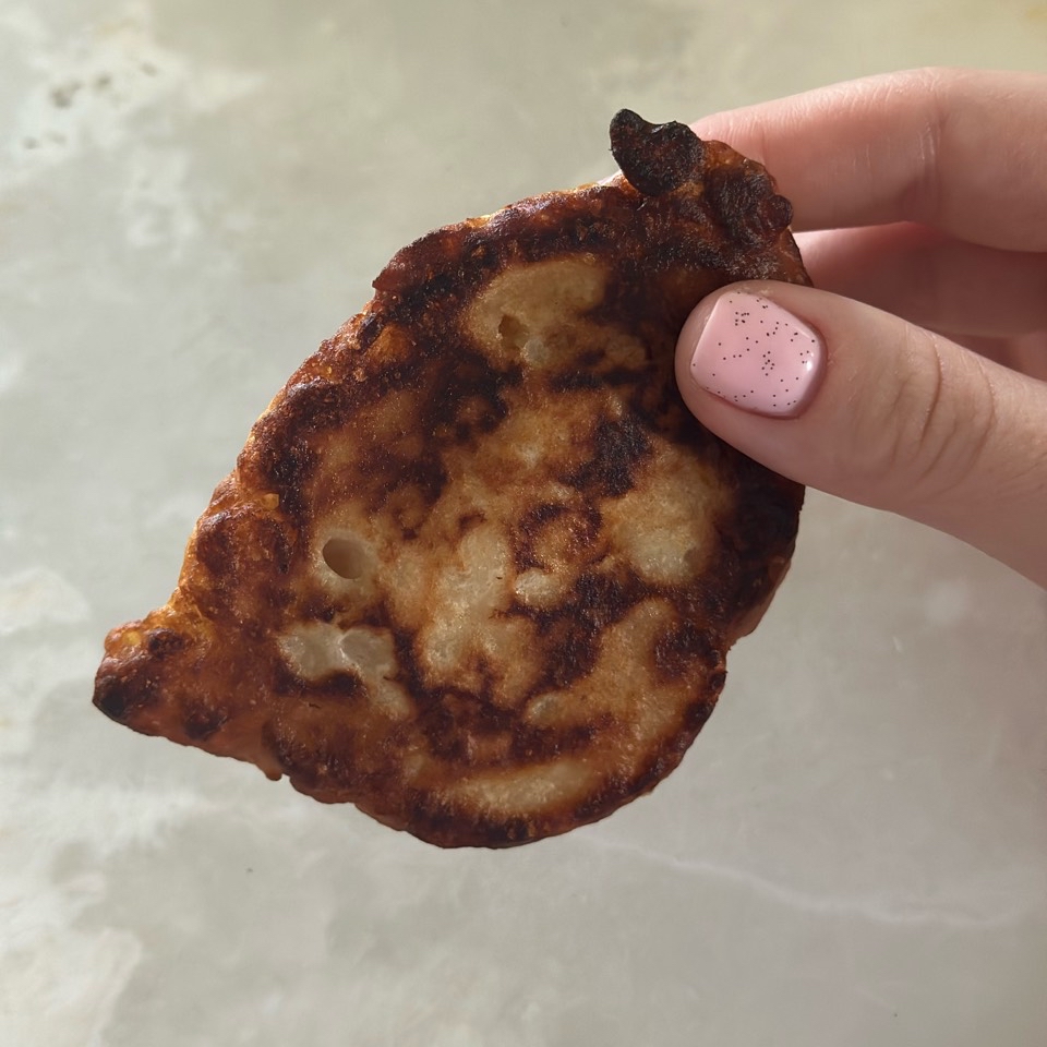 Tortitas de kefir y manzana Tortitas de kefir y manzana