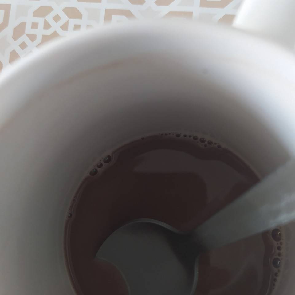 Leche de avena con cacao puro Leche de avena con cacao puro