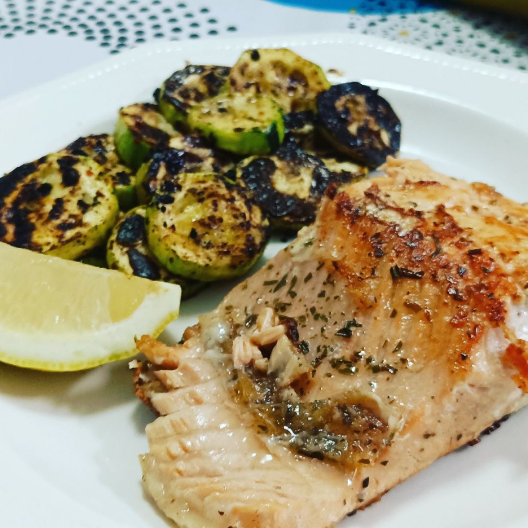 Salmón al estragon. Paso 3 Salmón al estragon. Paso 3