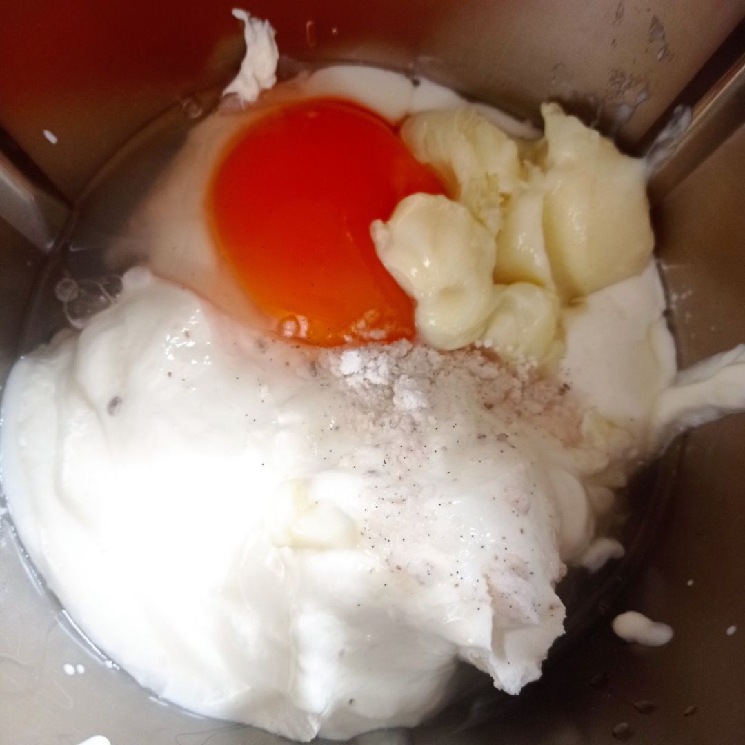 Tarta de queso 🧀 de aprovechamiento multifrutas 🥭🫐🥝🍓 Paso 1 Tarta de queso 🧀 de aprovechamiento multifrutas 🥭🫐🥝🍓 Paso 1