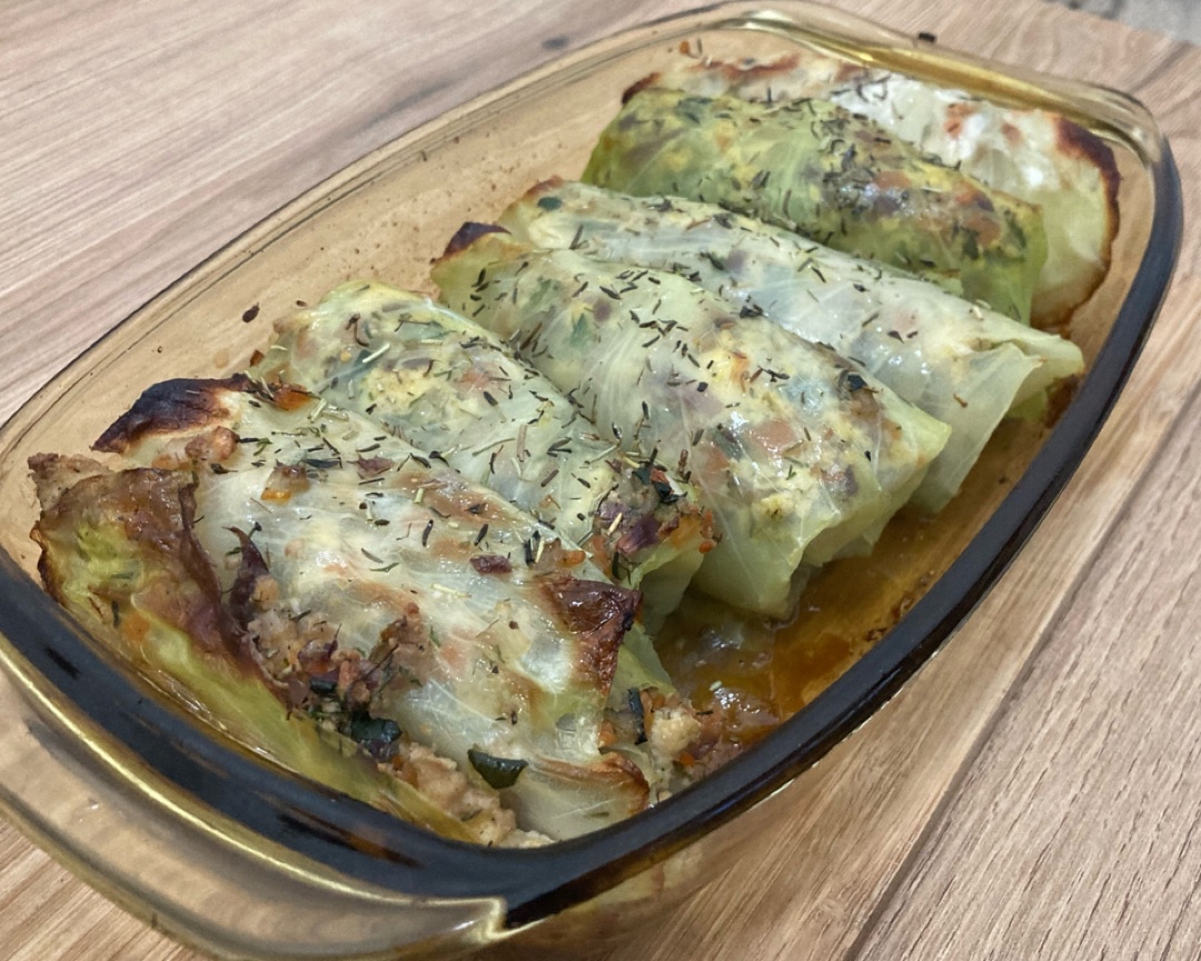 Rollitos de col vegano🌱 Rollitos de col vegano🌱