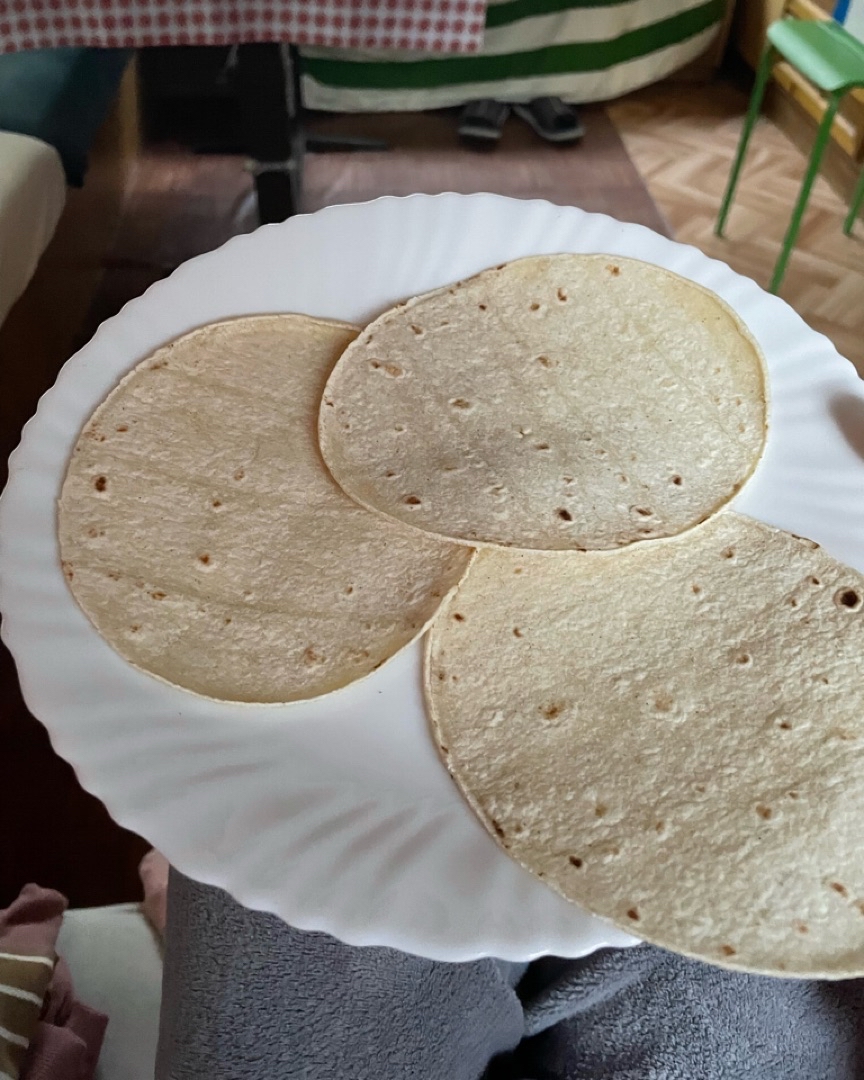 Wrap o tortita vegana sin gluten y sin maiz Wrap o tortita vegana sin gluten y sin maiz