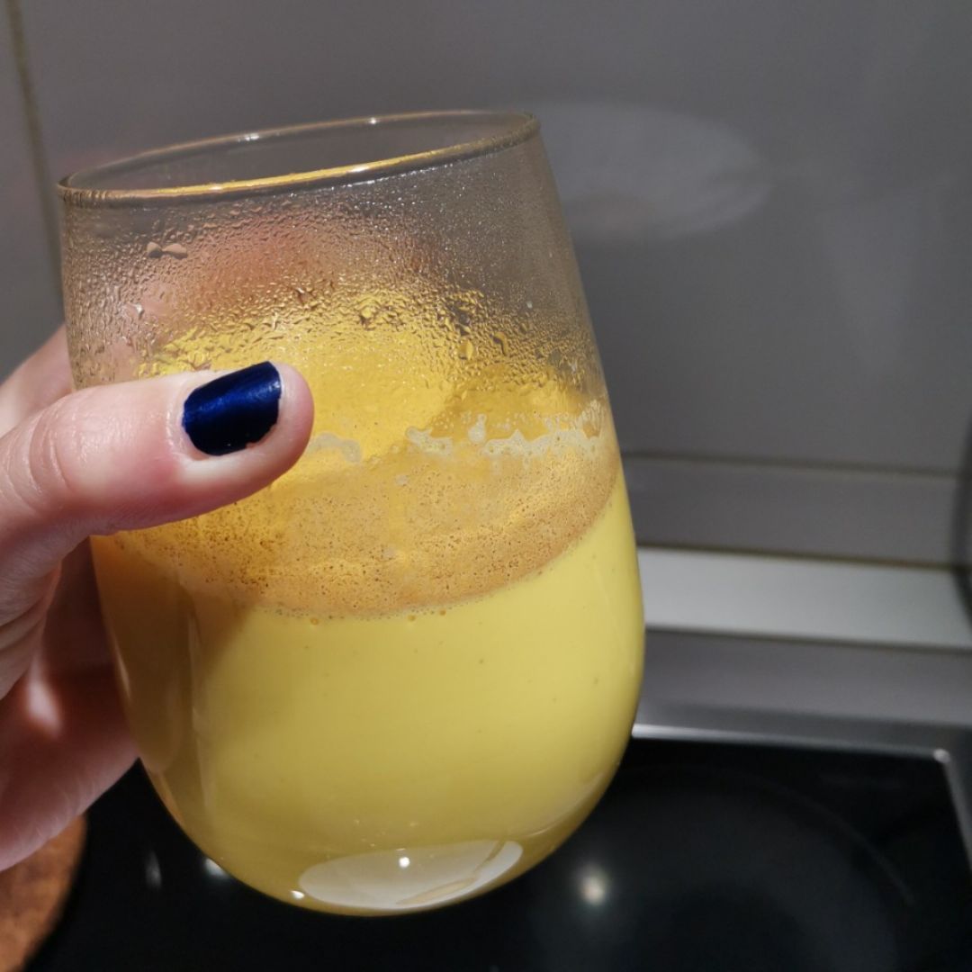 Cúrcuma latte Paso 0