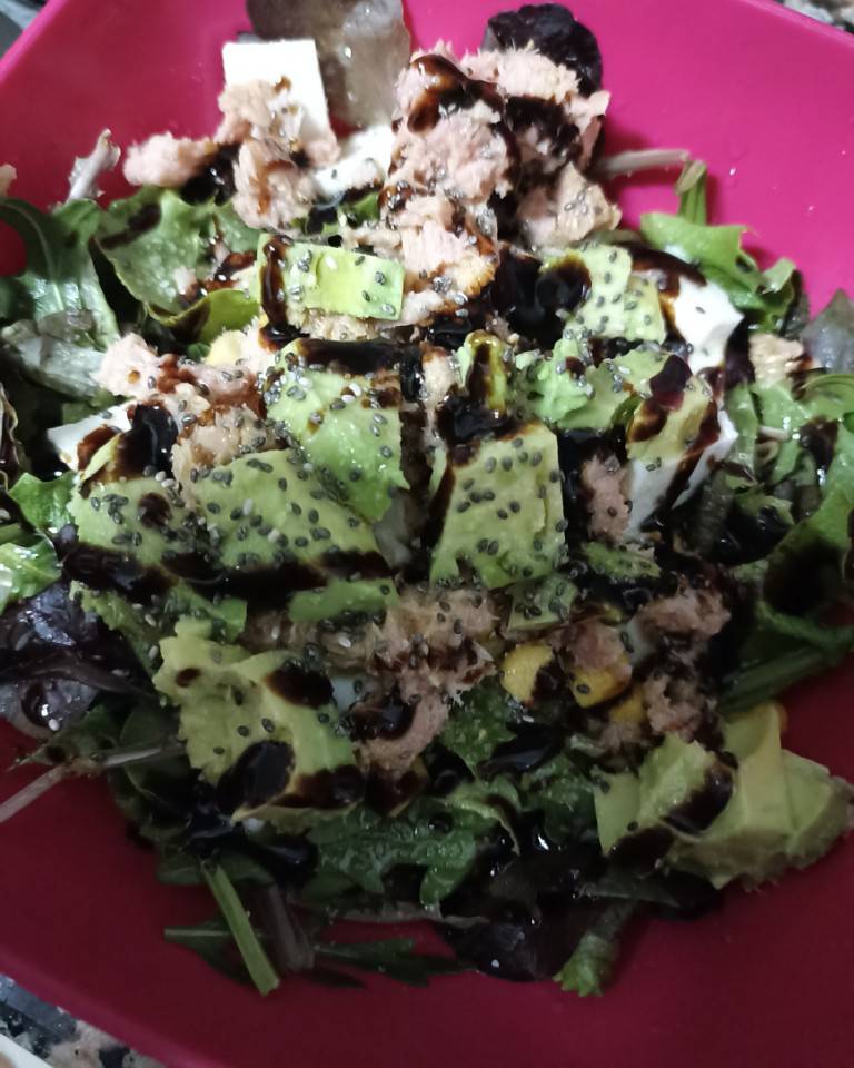 Ensalada con atún Ensalada con atún