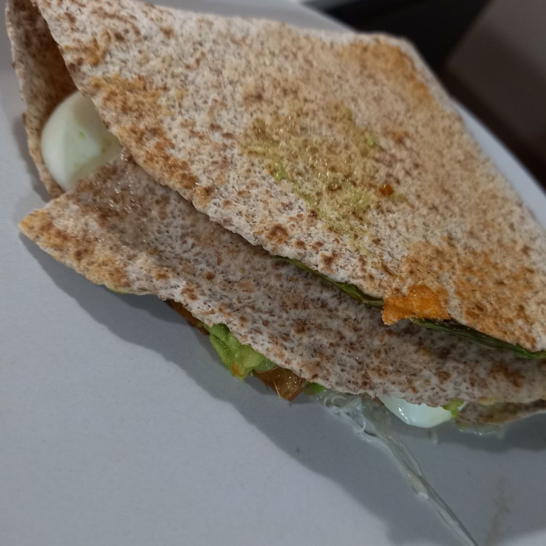 Tortitas integrales vegetarianas 