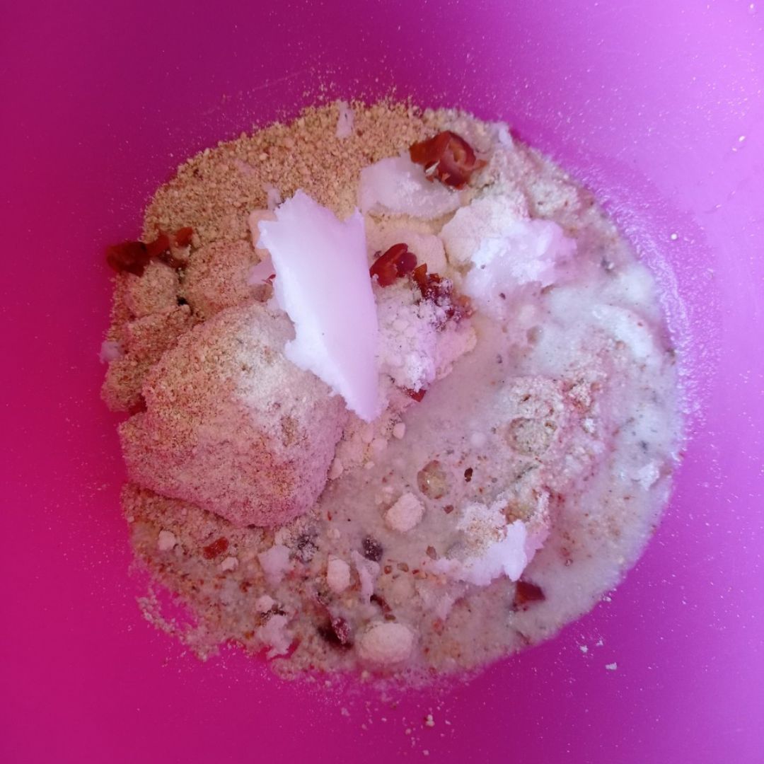 Tarta de yogur de coco 🥥 y frutas 🫐🥝🥭 Paso 0 Tarta de yogur de coco 🥥 y frutas 🫐🥝🥭 Paso 0