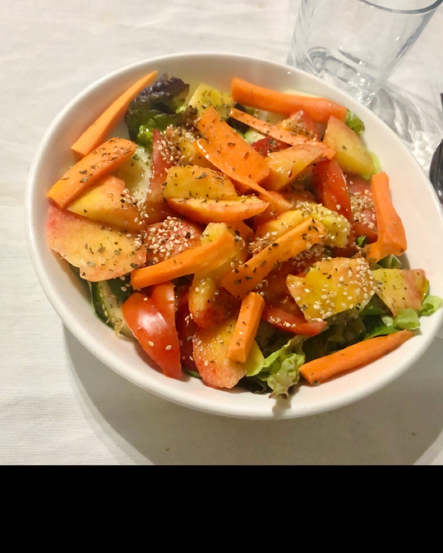 Ensalada de melocotón Ensalada de melocotón