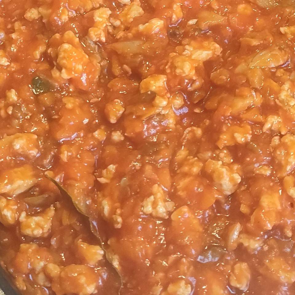 Boloñesa de pollo