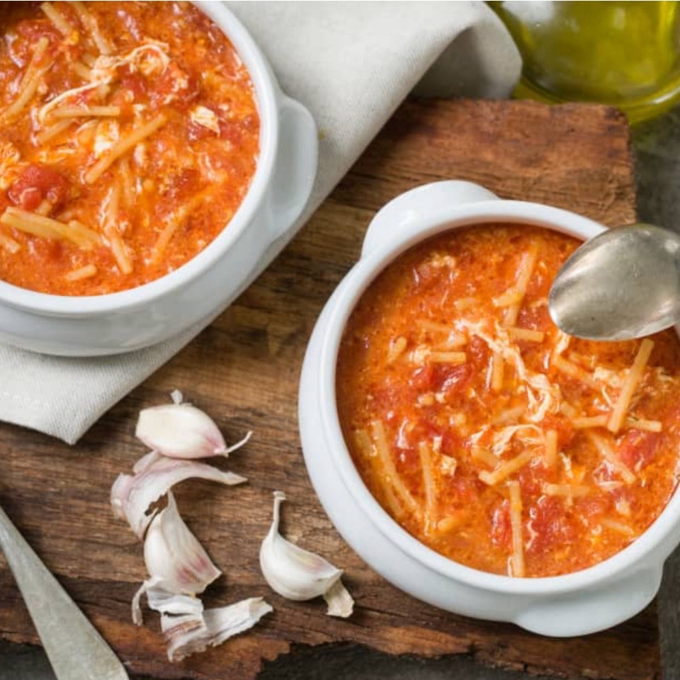 Sopa de ajo 