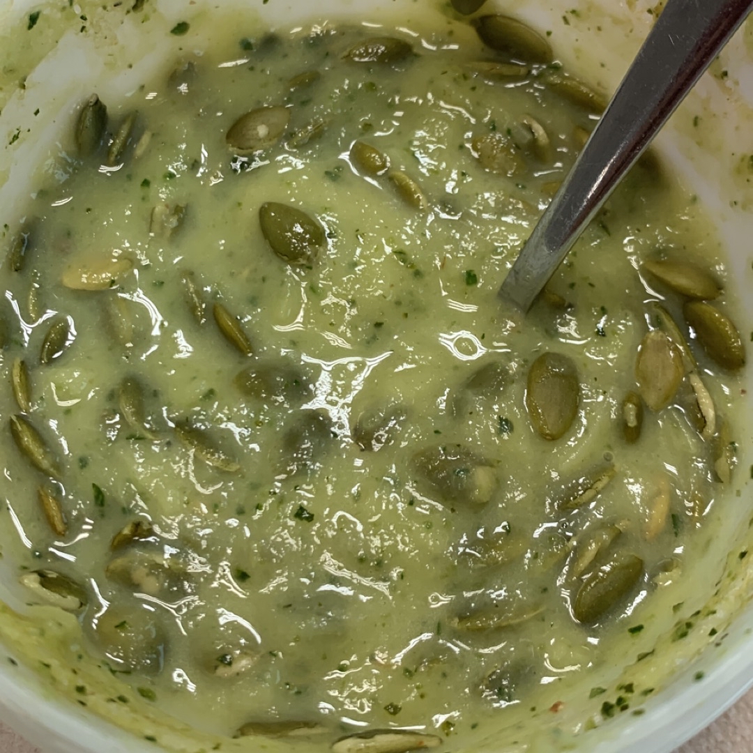 Puré de puerro y calabacín Puré de puerro y calabacín