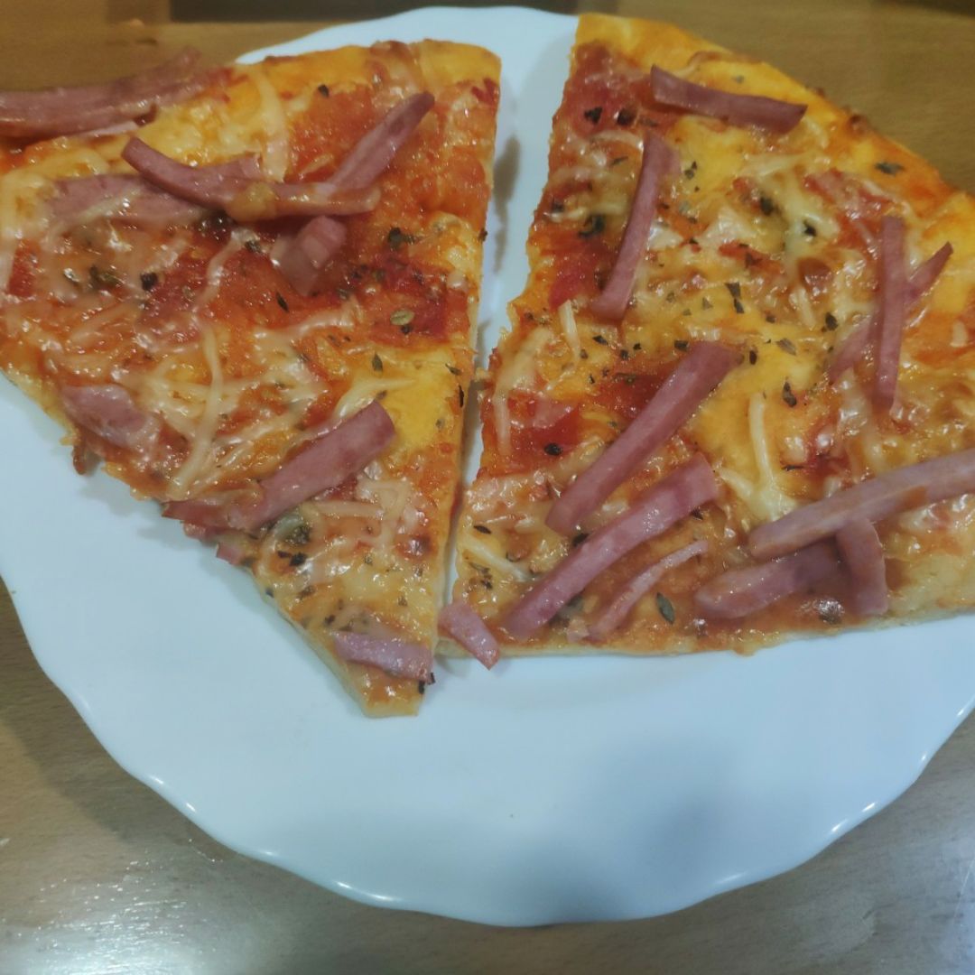 Pizza casera Pizza casera
