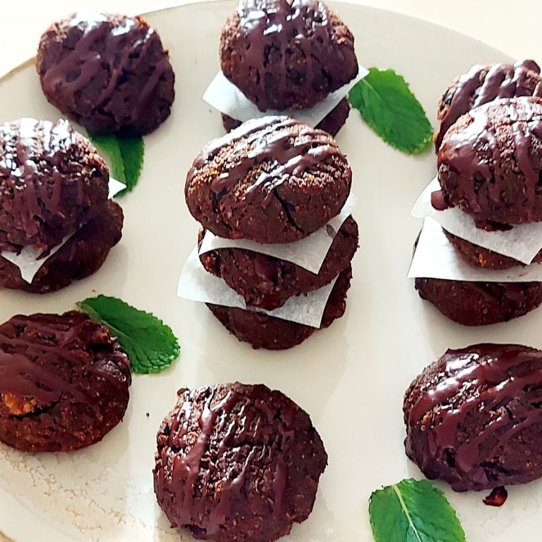 🍫🥒Galletas de chocolate y calabacín 🍫🥒 🍫🥒Galletas de chocolate y calabacín 🍫🥒