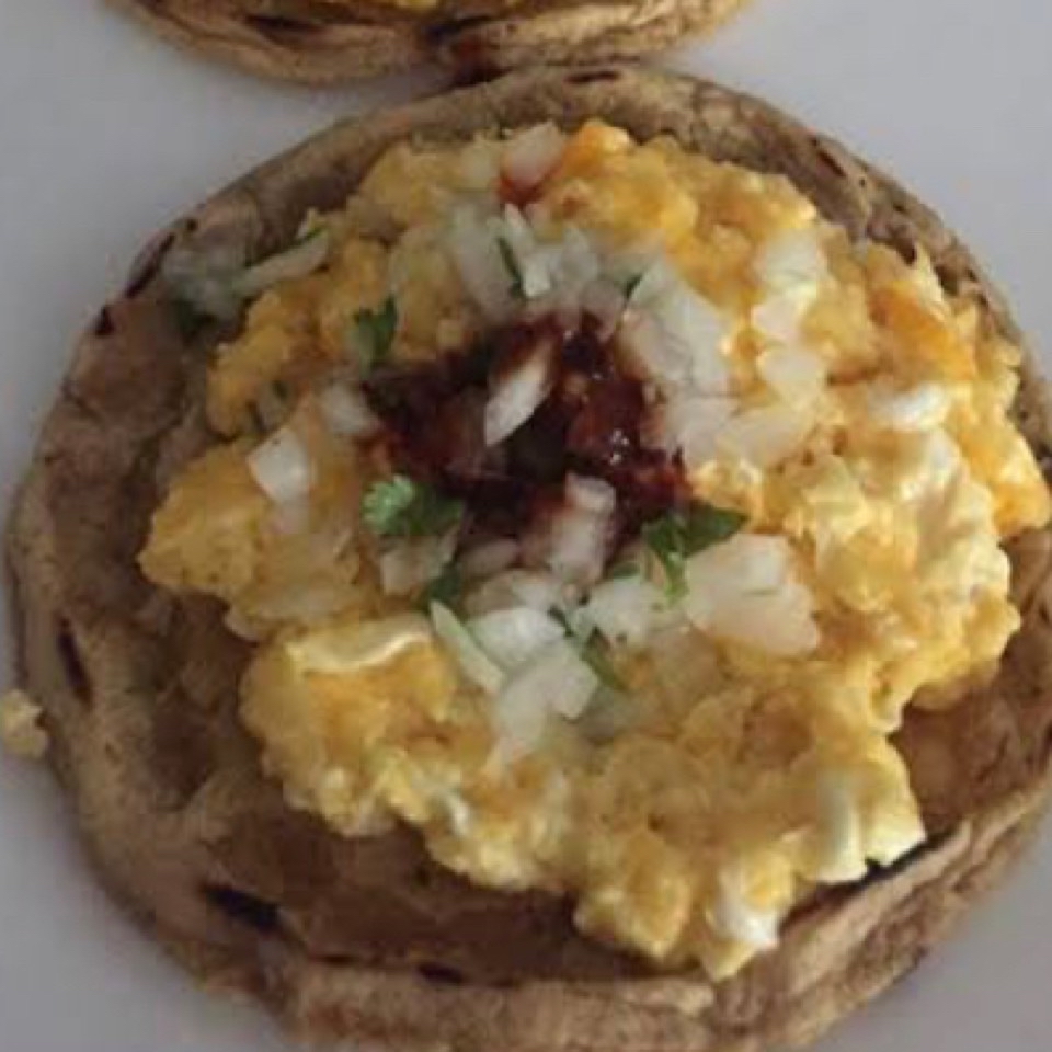 Sopes con huevo Sopes con huevo