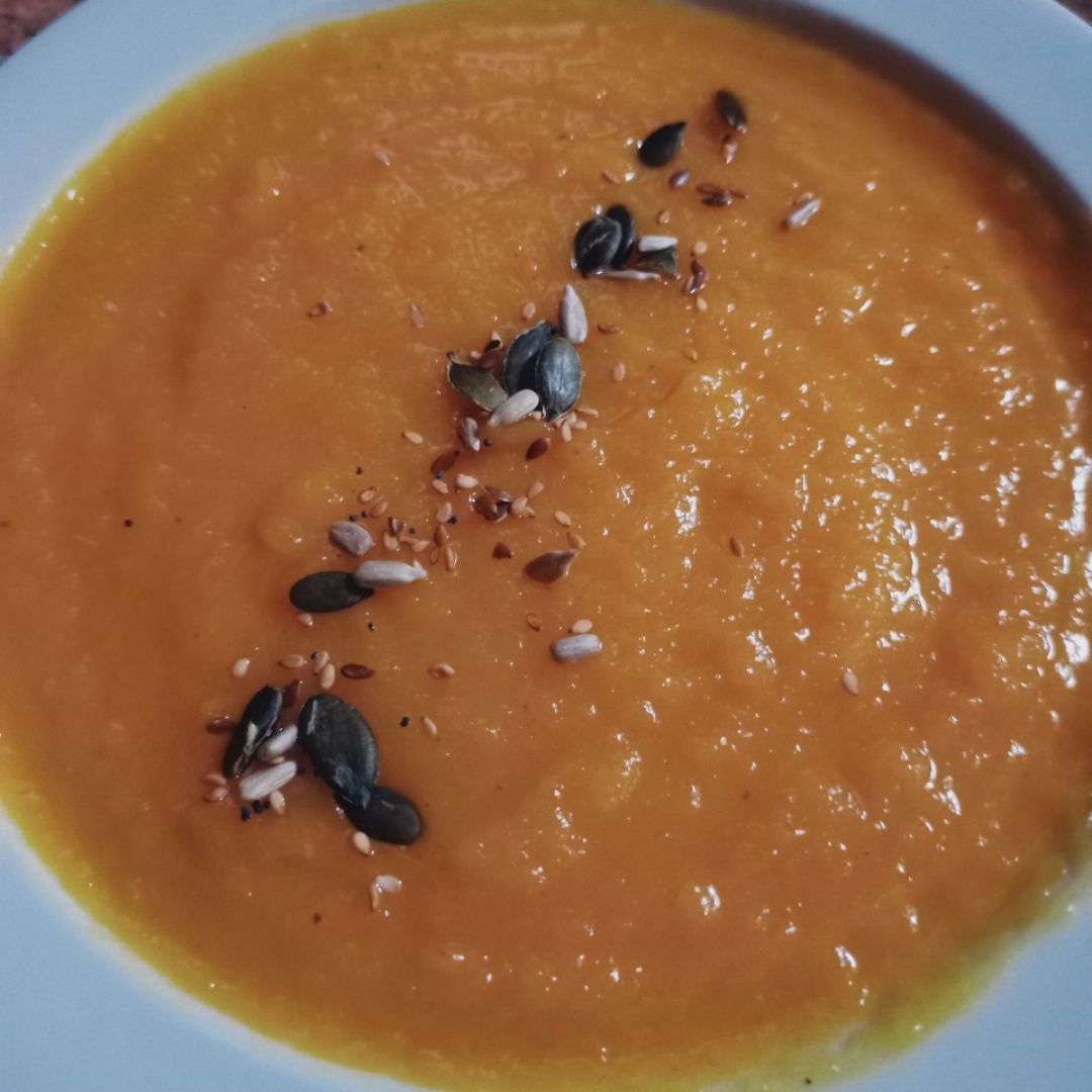 PURÉ DE CALABAZA Y ZANAHORIA 🥕🎃 PURÉ DE CALABAZA Y ZANAHORIA 🥕🎃