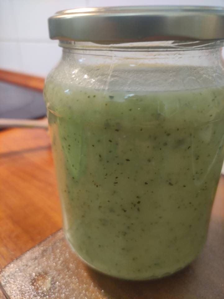 Puré de calabacín, puerro y ajo Puré de calabacín, puerro y ajo